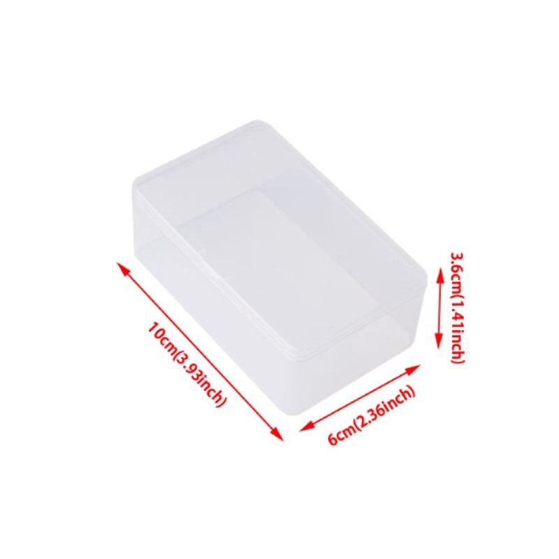 Transparent plastic box Storage Collections Product packaging box dressing case Case G03: 5