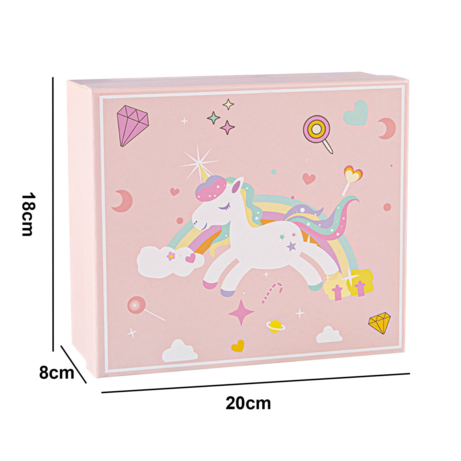 Valentijnsdag Box Lipstick Parfum Verpakking Decor Opslag Container Valentijnsdag Party Essentiële Geschenkdoos: 20x18x8cm