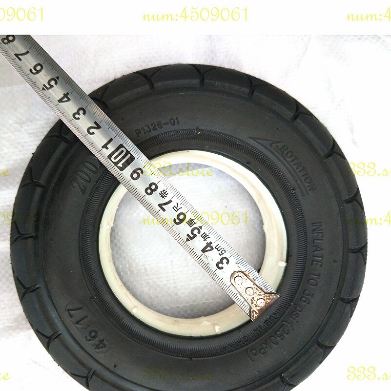 200 x 50 (8x2) TIRE solid/foam filled tire 200x50 for Razor E100 E125 E200 Scooter Solid Tubeless Tire