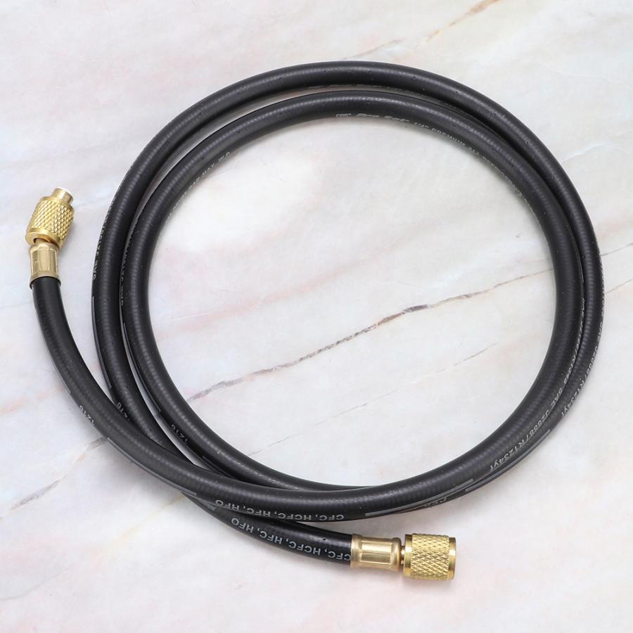 R410 800-4000psi Druck Klimaanlage Fluorid Rohr Klimaanlage Kühlmittel Kältemittel Zugabe Werkzeug 1/4SAE Kältemittel Schlauch