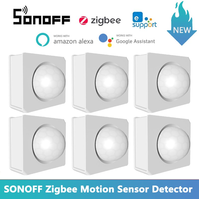 Sonoff SNZB-03 Zigbee Motion Sensor Detector Smart Home Afstandsbediening Conrol Via Ewelink Zbbridge Vereist Werken Met Alexa Google Thuis