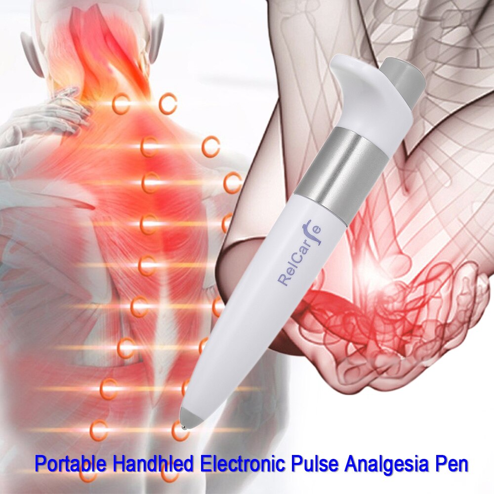 Elektronisk puls analgesi pen smertelindring iskias led bærbar håndholdt punkt massage pen
