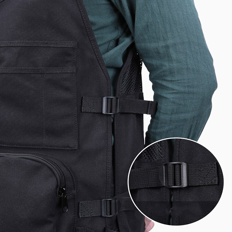 Multi Pocket Tool Tas Elektrische Werk Vest Kleding Onderhoud Tool Vest