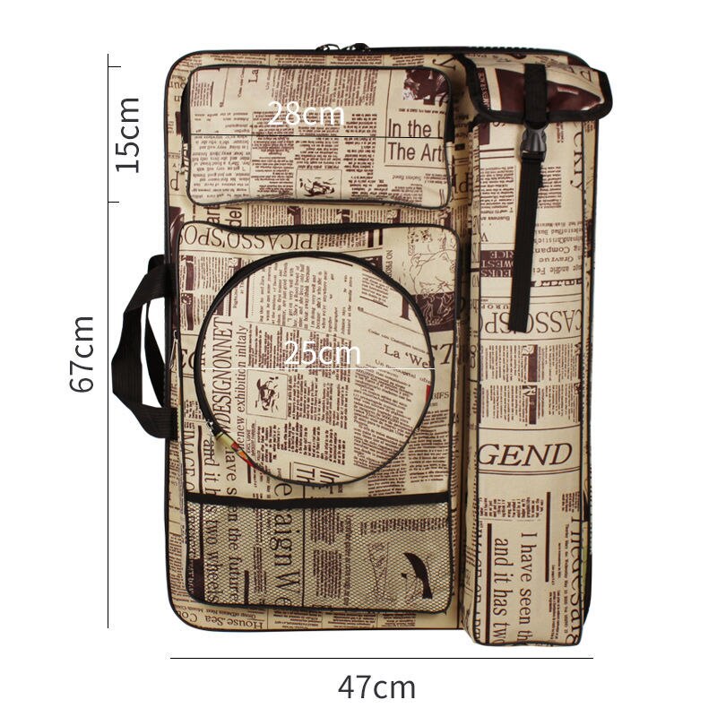 Art Supplies Sketch Drawing Board Bag Multifunctional 4k Drawing Board Package Art Package Sketch Drawing Package