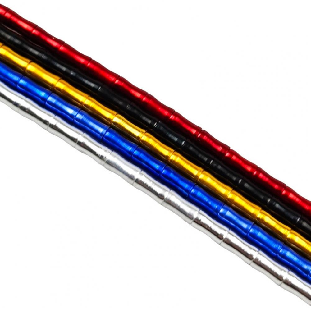 Bicycle Front Rear Inner Outer Wire CNC Brake Line Cover Aluminum Alloy Shifter Gear Derailleur Hose Housing Cable Kit MTB Bike