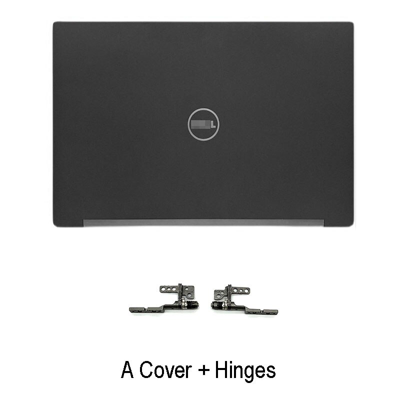 Laptop LCD Back Cover For Dell Latitude E7490 7490 Front Bezel Hinges Hinges Cover Palmrest Bottom Case A B C D Cover Black: A Hinges