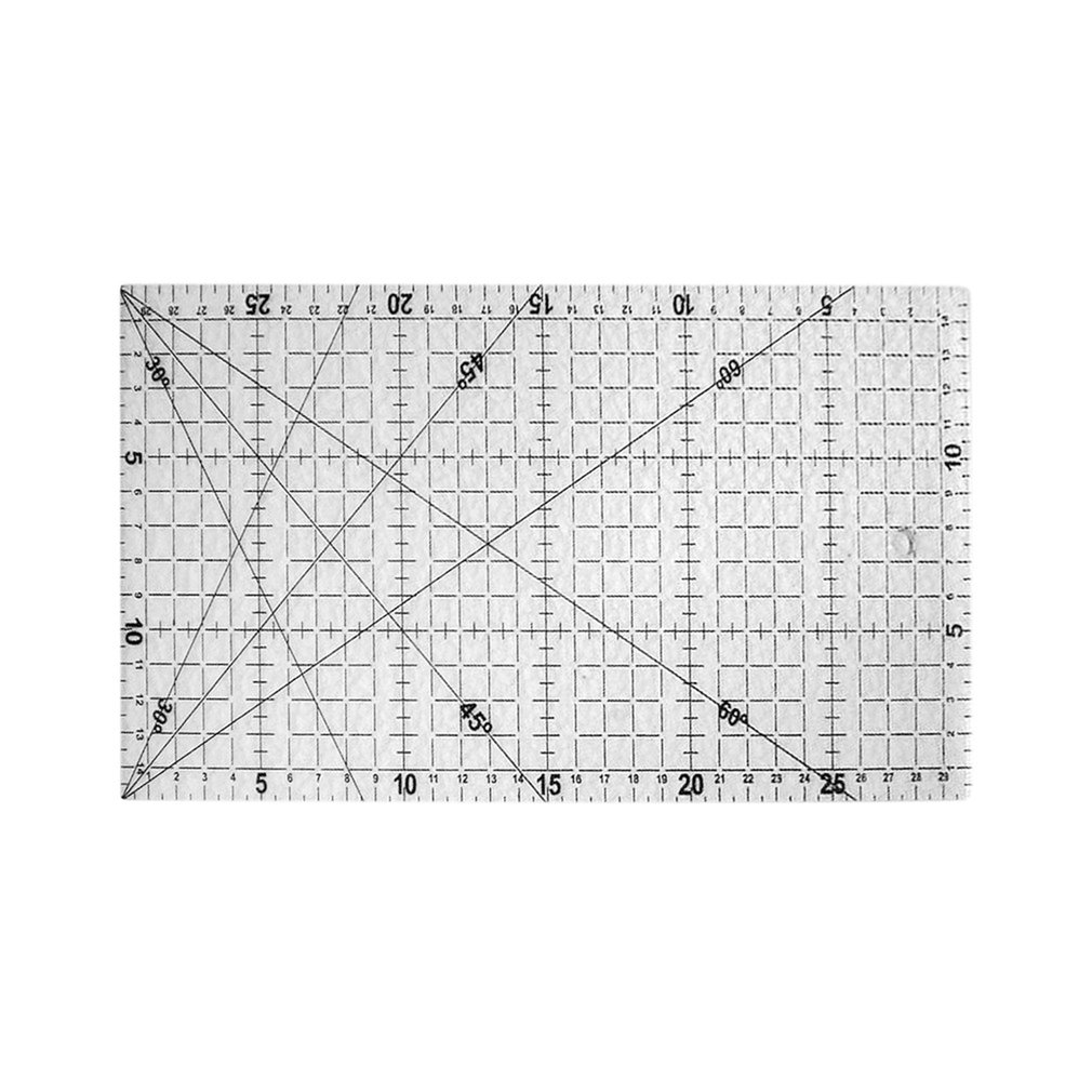 30X15cm Patchwork Ruler Sewing DIY Tool Ruler Grid Cutting Tailor Craft Scale Rule Craft Sewing Tools Sewing Machine
