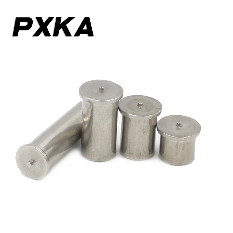 Perno de soldadura de acero inoxidable M5 M6 304, tuerca de soldadura de punto redondo, tuerca de fijación, Perno de PCB