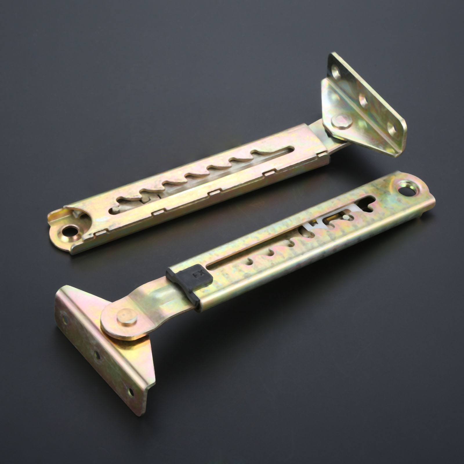 2Stck Sofa Hebe Scharnier Winkel Einstellung Scharnier Einstellbare Getriebe Verknüpfungen und Rechts Eisen Winkel Hebe Stange für Zeichnung tisch