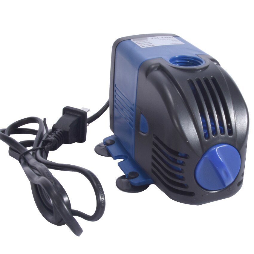 YLJ-1400 Dompelpomp Aquarium Fontein Aquarium Fish Tank Energiebesparing Roestvrijstalen As 220V 1400L/H 25 W