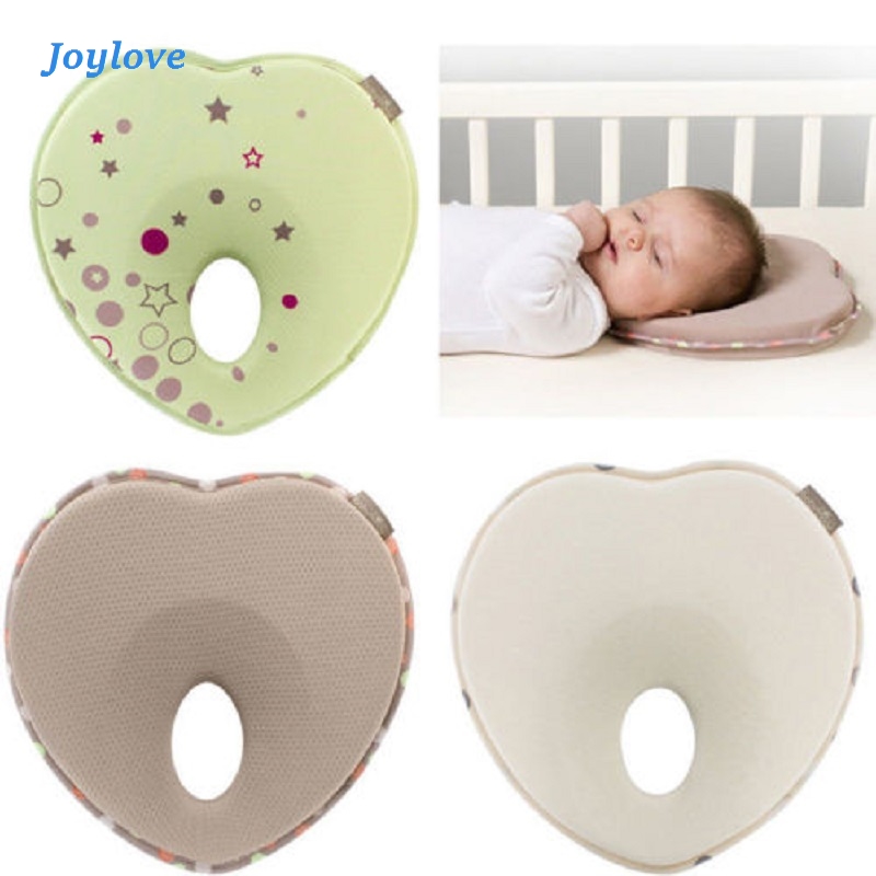 Pasgeboren Baby Anti Roll Kussen Platte Kop Hals Voorkomen Baby Ondersteuning Baby G0318