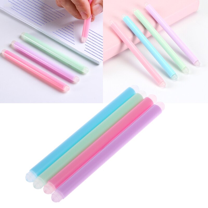 Friction Pen Gel Ink Erasers Rubber Remover Effectively Cleaner School Supplies B36C