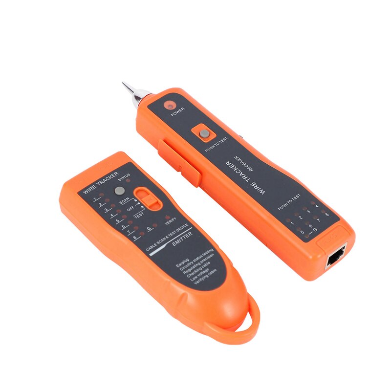 Utp Stp Cat5 Cat6 Rj45 Lan Network Cable Tester Line Finder Rj11 Telephone Wire Tracker Tracer Diagnose Tone Kit Xq-350