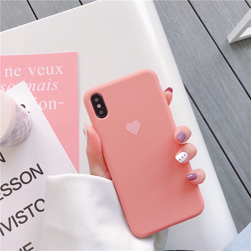 Caramelo Suave TPU funda del teléfono para Huawei P20 Pro P30 lite P Smart POT-LX3 POT-LX1 corazón caso para Huawei Honor 10 lite