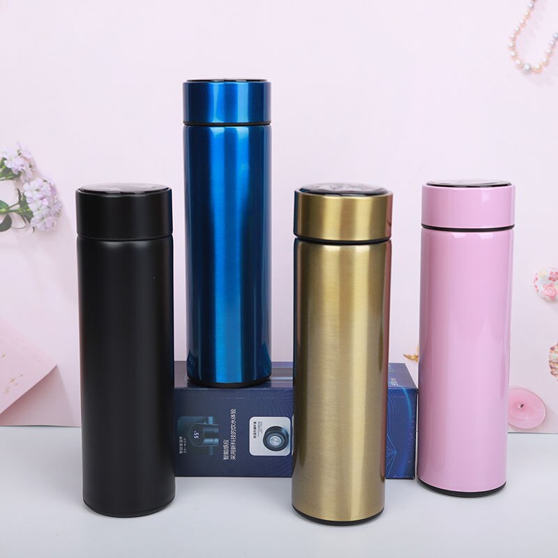 Xiaomi-taza inteligente de acero inoxidable 304, termo con pantalla LED de temperatura, de negocios, digital