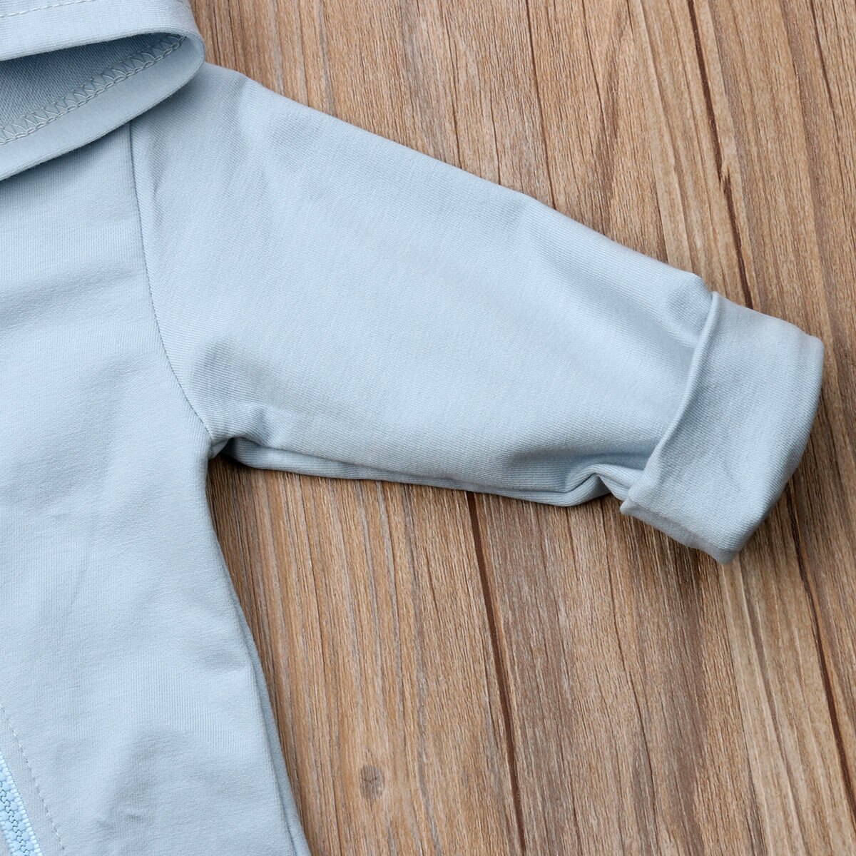 Lindo bebé recién nacido Ropa para bebé (niño o niña) manga larga Arco Iris cremallera estrella con capucha mono mameluco trajes ropa de bebé 0-18M