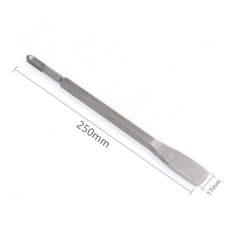 1PC 250mm SDS Plus Runde Schaft Schaufel Elektrische Hammer Bohrer Punkt Mutter Solarplexus Flache Meißel Brechen Beton ziegel Zauberstab Felsen