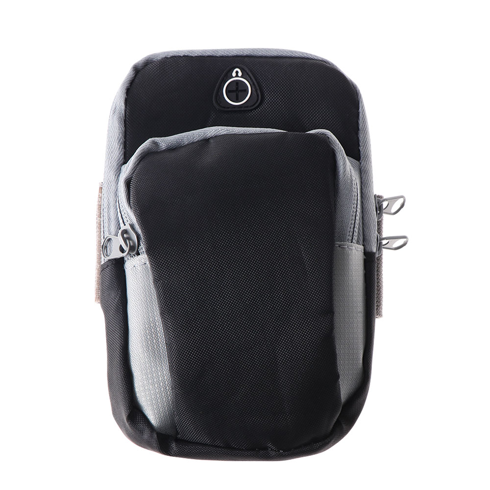 4 Colors Sports Running Armband Bag Case Cover Running armband Universal Waterproof Sport mobile phone Holder: Black