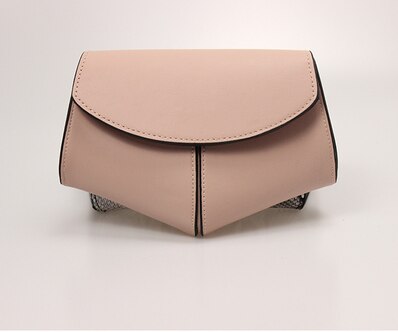 Slangenprint dames web celebrity mini crossbody tas trendy instagram disco tas kleine mobiele telefoon borsttas: Roze