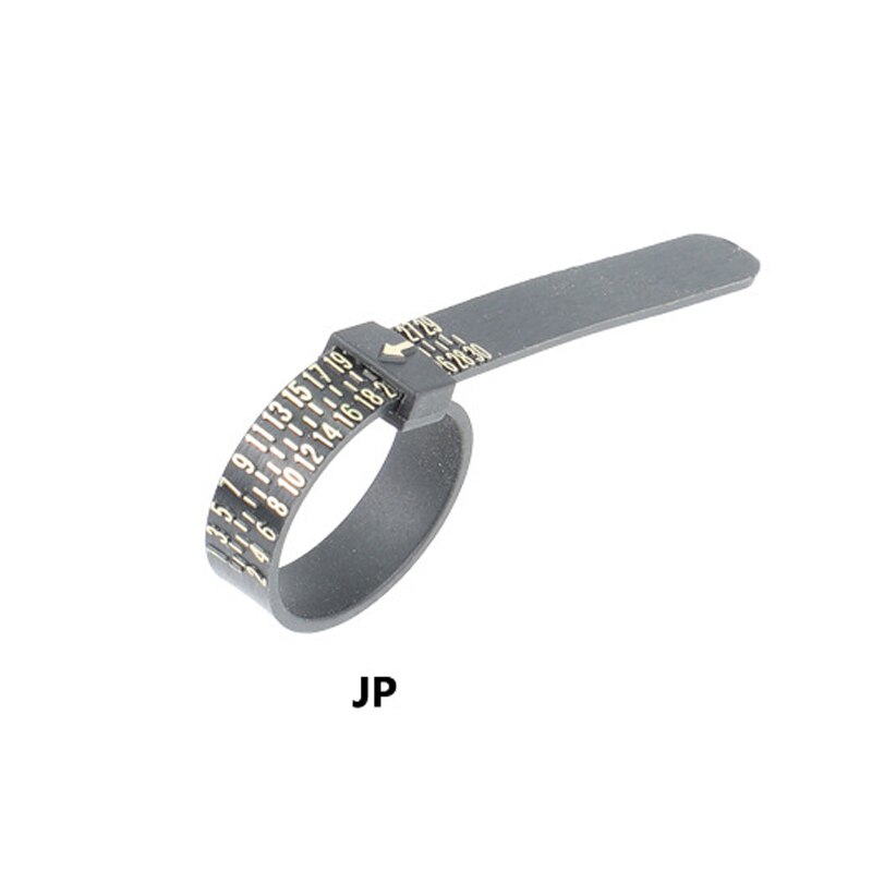 Professionelle Ring Dorn Stick Herrscher Vermesser Schmuck Werkzeuge US UK Japan EU HK Finger Gauge Ring Sizer Mess Größe Werkzeug set: JP