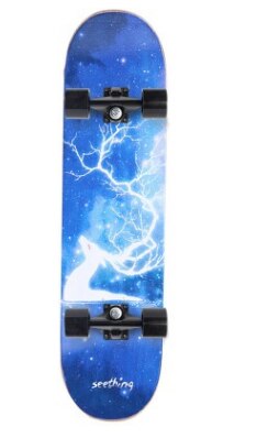 vier Rad trete Skateboard hoverboard Schlittschuh Rolle Erwachsene Doppel Skateboard: 5