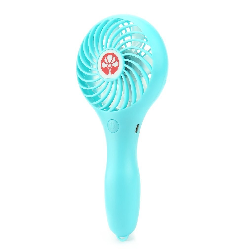 Mini Handheld Charging Fan Portable Air Cooler with 18650 Battery Outdoor USB Cooling Fan for PC Laptop Power Bank