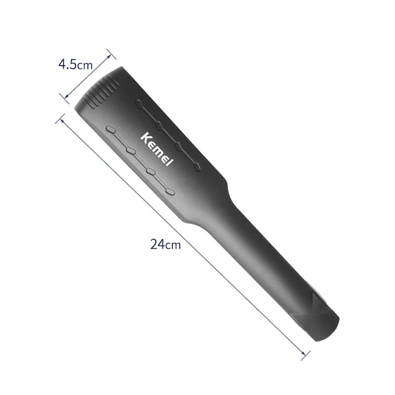 Kemei-Rizador de pelo de turmalina, cerámica, maíz, plancha rizadora en , Control Digital de temperatura, herramientas de peinado DIY, 210-240V