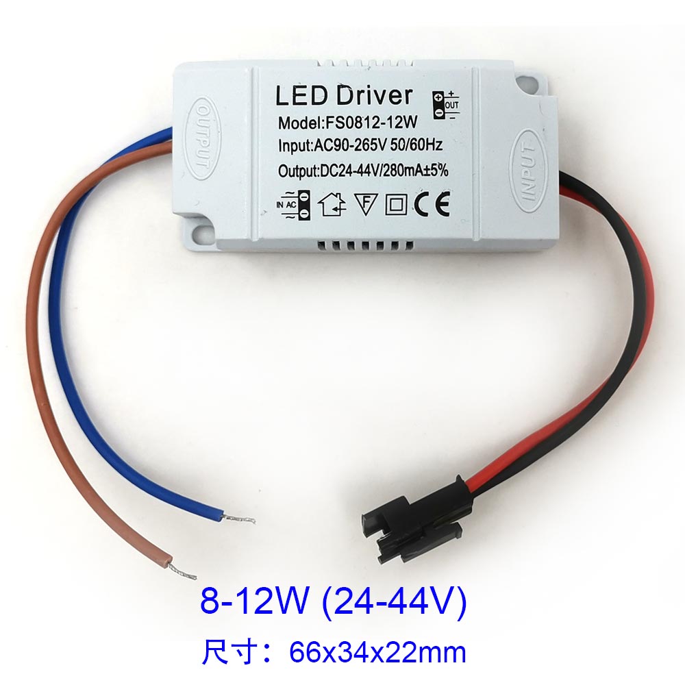 Led lys driver 3 w 5 w 7 w 10 w 12 w 20 w 30w led driver adapter til cob lys led strip  ac 220v til  dc 9v 15v 21v 30v 36v lille størrelse
