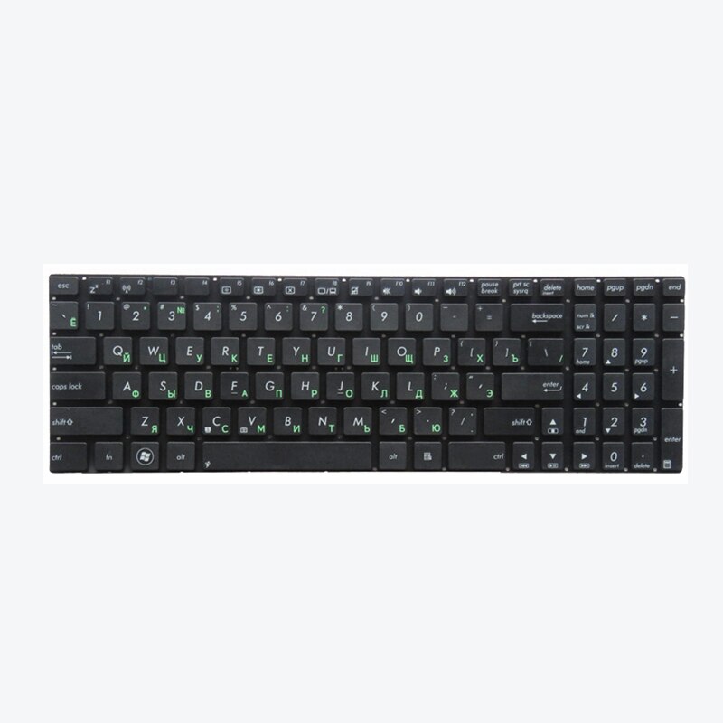 Russian Keyboard for Asus Q550 Q550L Q550LF G550 G550J G550JK N750 N750J N750JK N750JV Black without backlit RU KEYBOARD
