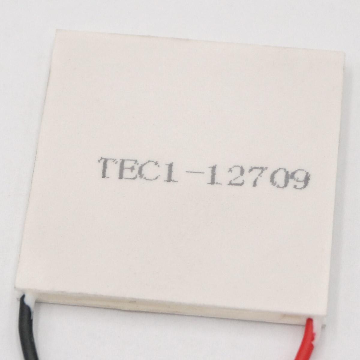 TEC1-12709 Kühlkörper Thermoelektrische Kühler Peltier Kühlung Platte 40x40mm 12V 9A Kälte Modul