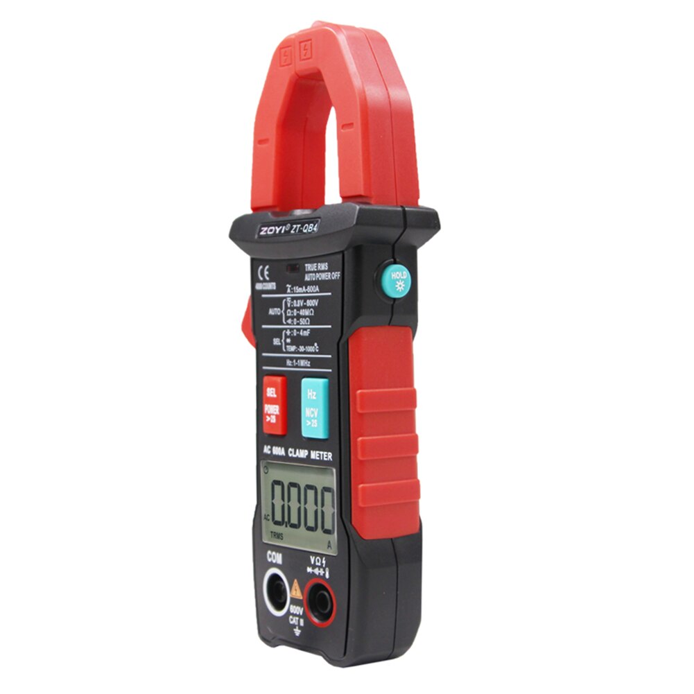Current Tester Plier Ammeter Digital Clamp Meterx Automatic Smart Double Insulation Protection Portable Bag] Multimeter Tester