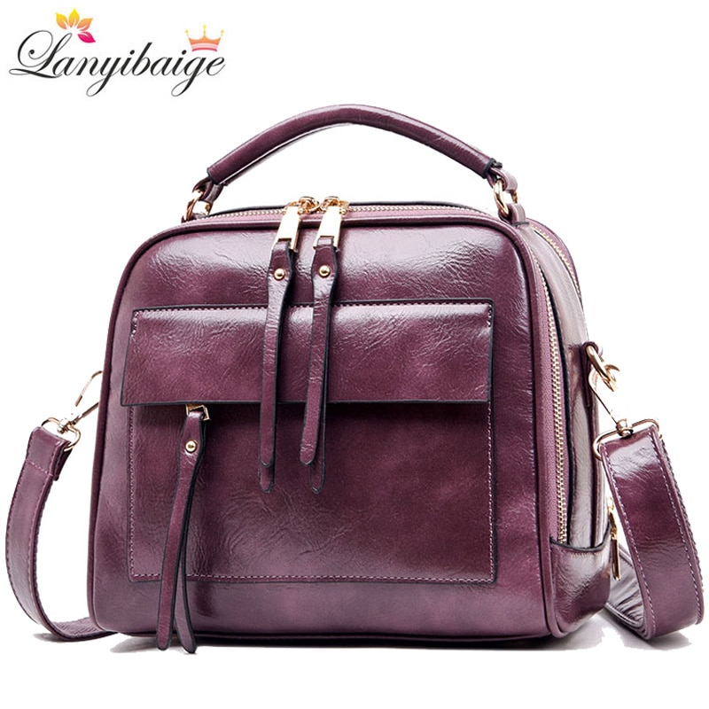 Retro luxe handtassen damestassen merk schoudertas hoge capaciteit crossbody tassen voor vrouwen tote