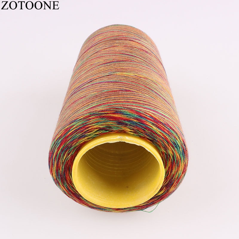 ZOTOONE Sewing Accessories Sewing Machine Thread Hand Embroidery Machine Thread Nylon Quilting Thread Hand Cotton Sewing Rolls E