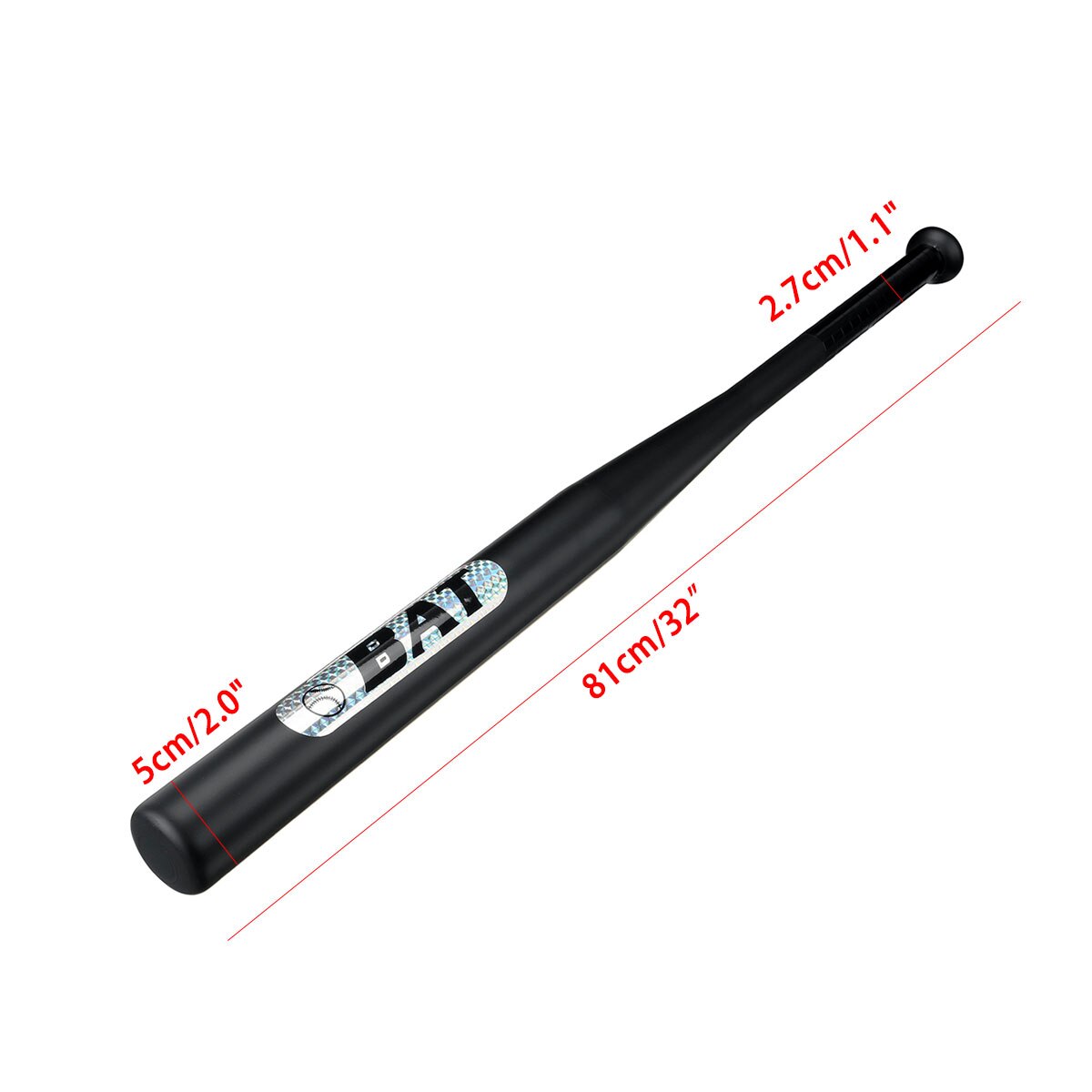 32 ''81Cm Aluminium Staal Baseball Bat Racket Sport Voor Entertainment Bal Vleermuizen Softbal Honkbal Rackets Outdoor Sport