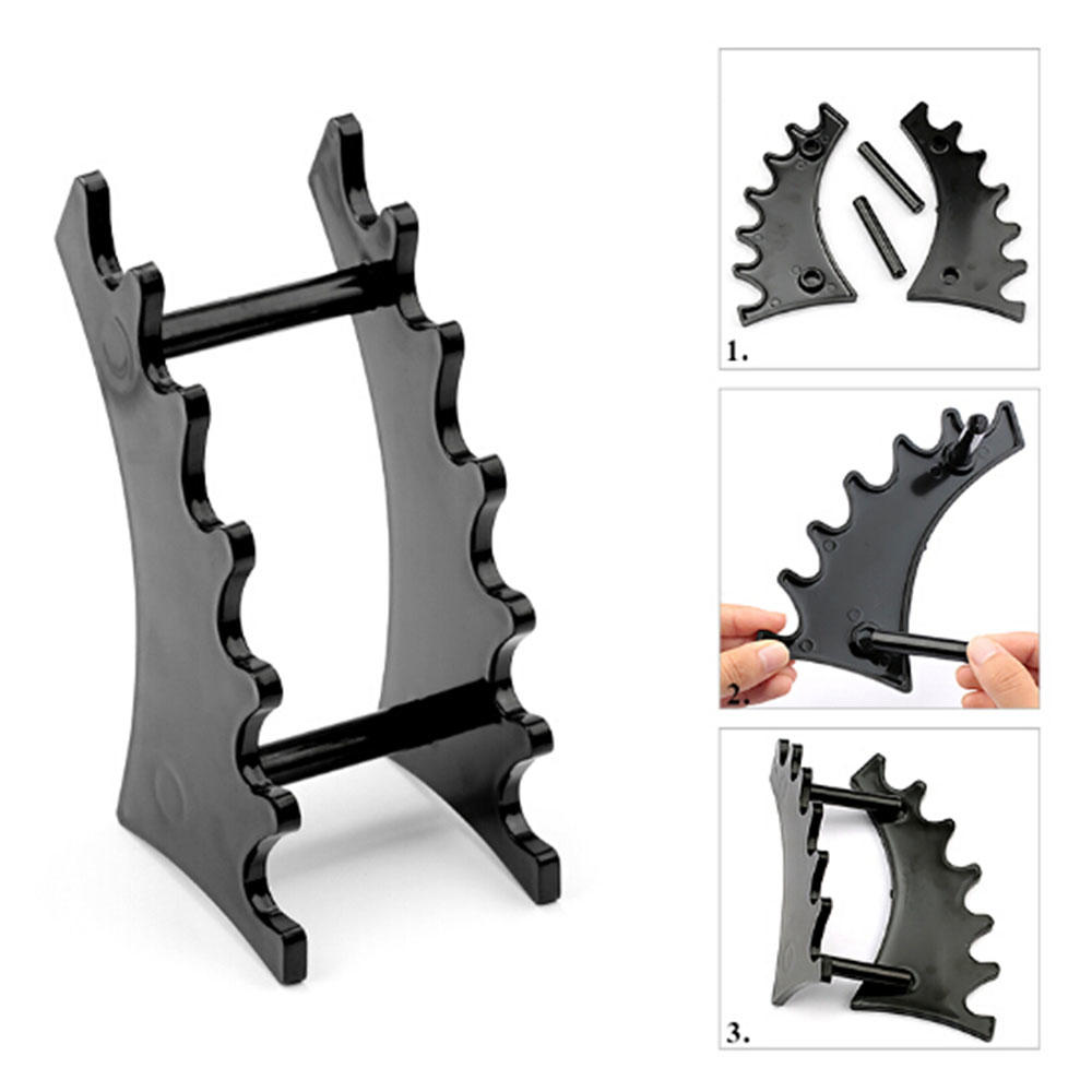 Afneembare Trasparent Zwarte Pen Houder Cosmetische Borstel Oogschaduw Lippenstift Display Stand Rack Bureau Briefpapier Organisator Plastic