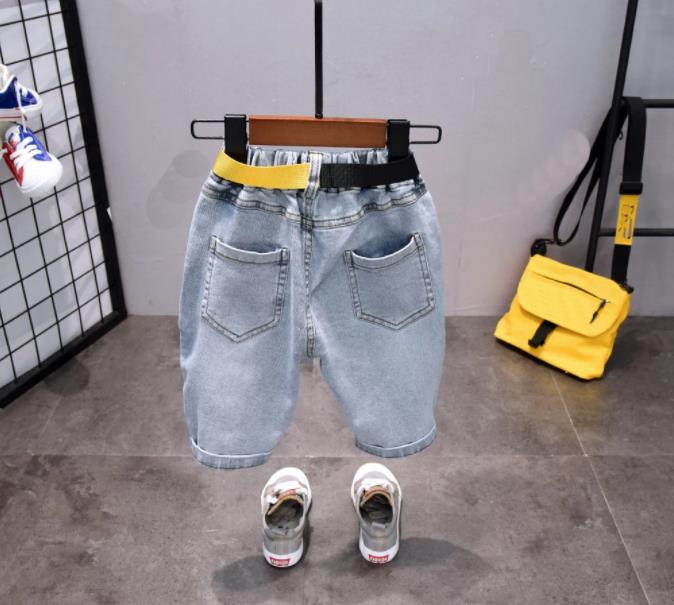 Kinderen Broek Zomer Jongens Denim Shorts Cartoon Shorts Voor Kinderen 2-6Years Peuter Broek Kleding