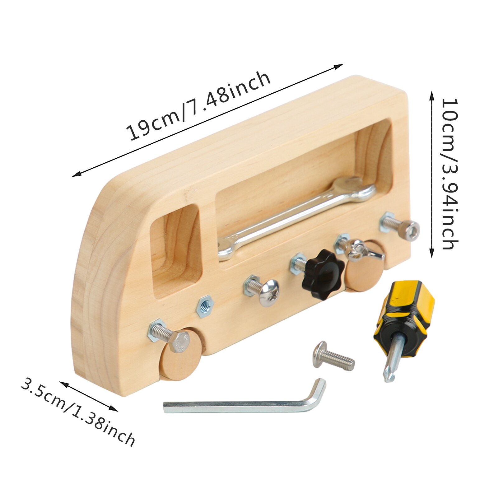 Banc de travail en bois pour enfants, ensemble d&#39;outils multicolores, Mini jouet de Simulation, maison de jeu d&#39;intelligence Interactive Parent-enfant