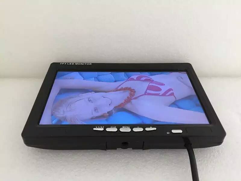 7 tommers farge tft -skjerm for cctv -kamera