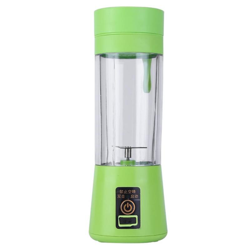 380 Ml Draagbare Blender Juicer Cup Fles Usb Elektrische Fruit Citrus Lemon Juicer Blender Sap Machine 2/4/6 Bladen