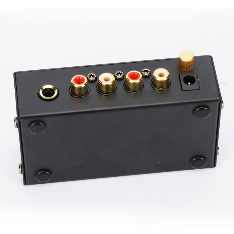 PP400 Preamplificatore fono ultracompatto Preamplificatore Mini amplificatore audio domestico con interfaccia RCA per altoparlanti amplificatore valvolare giradischi