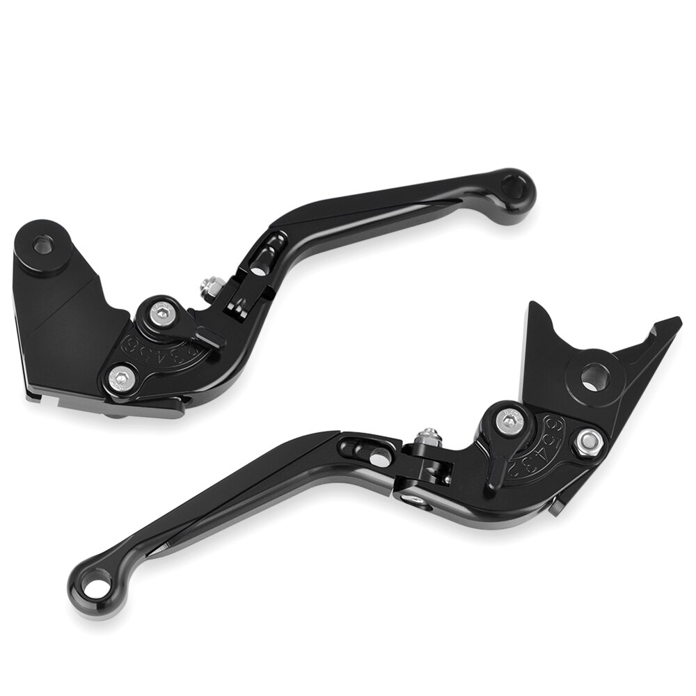 For Aprilia TUONO V4 1100RR Factory Motorbike Handbrake Motorcycle Accessories Folding Extendable Brake Clutch Levers: Full black