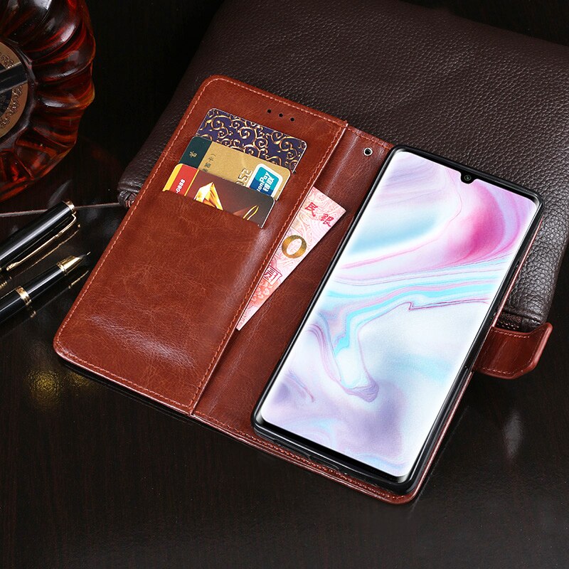 Für Xiao mi mi Hinweis 10 Pro Fall Flip Brieftasche Business Leder Capa Telefon Fall für Xiao mi mi Hinweis 10 Pro Abdeckung Fundas Zubehör