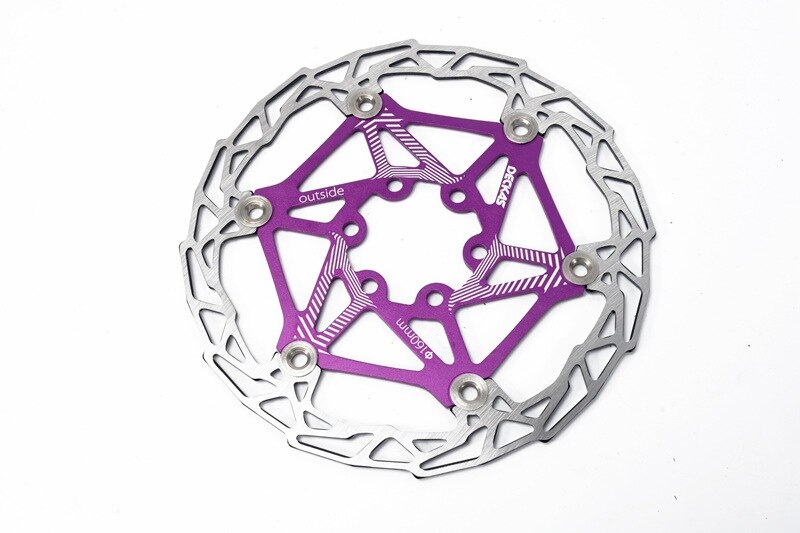 deckas Bicycle Brake Disc Bike Float Brake Disc 160mm Aluminium alloy bike rotors