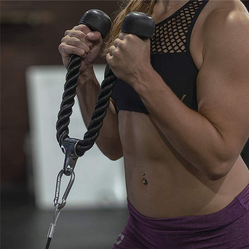 Leise Fitnessstudio Kabelrolle, drehbar, 360-Grad-Edelstahloberfläche, glatter, langlebiger Befestigung für DIY Heimat Fitnessstudio Rolle System