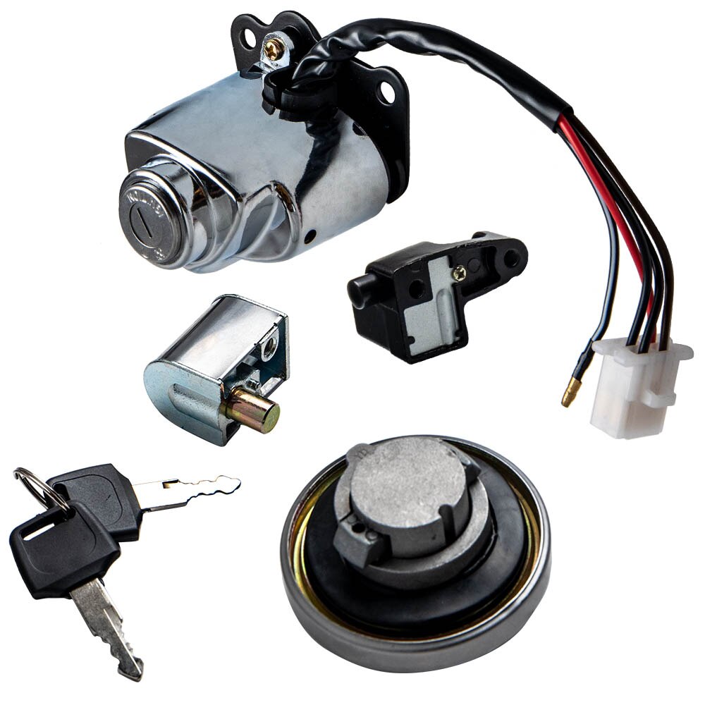 Tenningsbryter bensintank nøkkelsett for honda shadow spirit 750/ shadow vlx 600