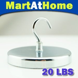 Kraftige neodym magnetiske krogmagneter ndfeb holder 20 lbs  #bk018 @cf