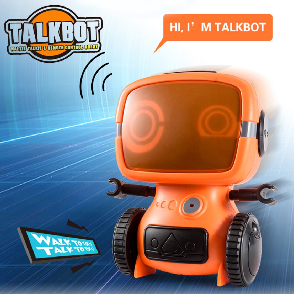 Intelligent RC Robot Talkbot Early Education Machine Touch Walking Dancing Said Slippery Talkie Remote Control Robot Toy