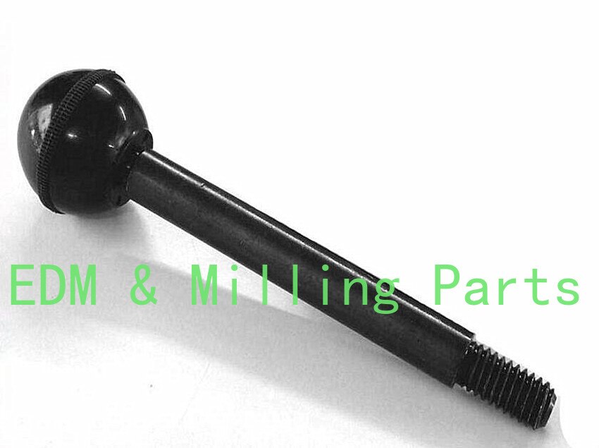 CNC Milling Machine Spindle Clutch Lever Handle &amp; Plastic Black Ball For Bridgeport Mill Part