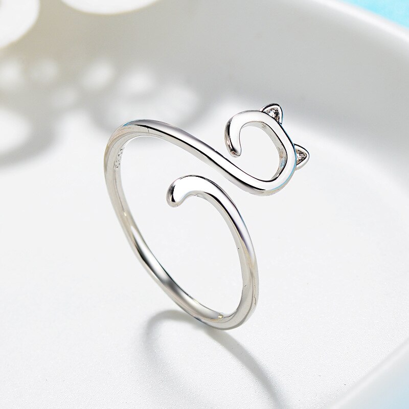 Bohemien Jahrgang Silber Farbe Blatt Ringe Für Frauen Elegante Weibliche Einstellbare Finger Ring Party Hochzeit ErkläSprosse Schmuck: 9