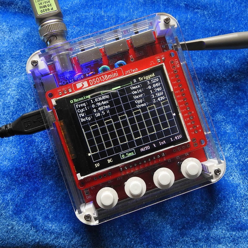 DSO138mini Digitale Oscilloscoop Kit Diy Leren Zakformaat